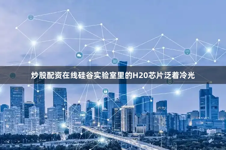 炒股配资在线硅谷实验室里的H20芯片泛着冷光